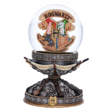 Sfera di cristallo con stemma Hogwarts - Nemesis Now